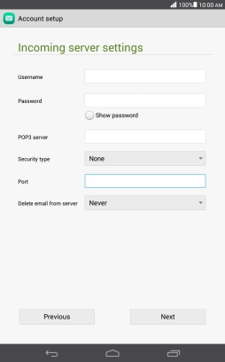 Press the drop down list next to 