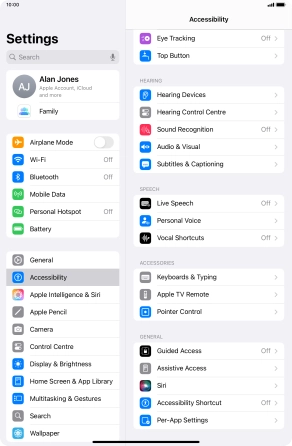 Press the required category below 