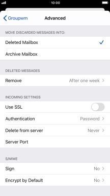 Press Authentication.
