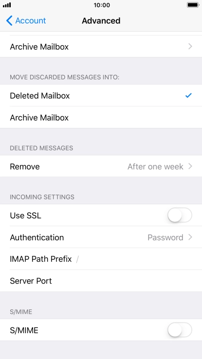 Press Authentication.