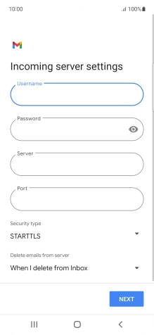 Press the field below 