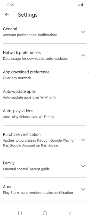 Press Auto-update apps.
