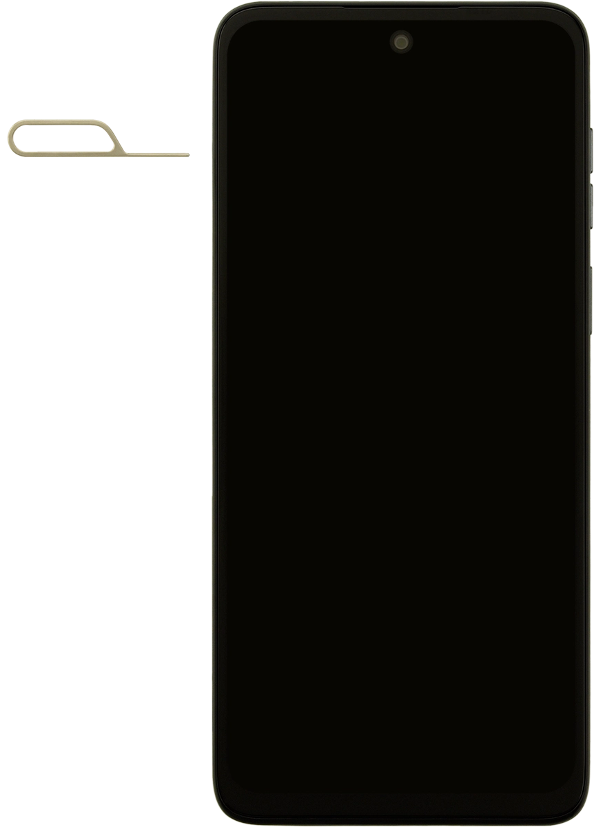 Find the opener for the card holder.