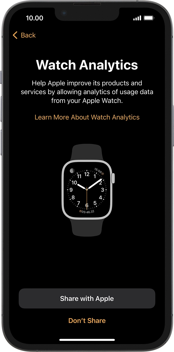 On your phone: Press the required setting.