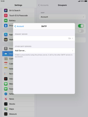 Press the field below 