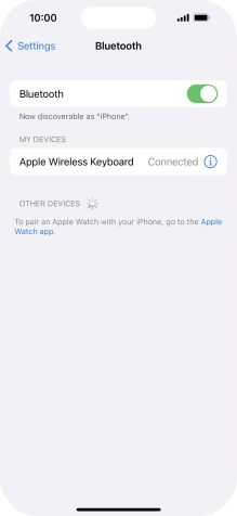 Slide your finger upwards starting from the bottom of the screen to return to the home screen.