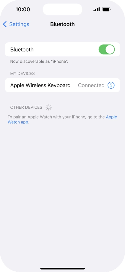 Slide your finger upwards starting from the bottom of the screen to return to the home screen.