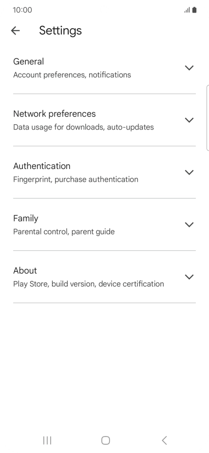Press Network preferences.