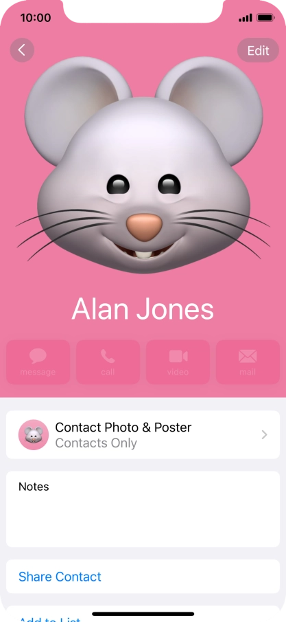 Slide your finger upwards starting from the bottom of the screen to return to the home screen.