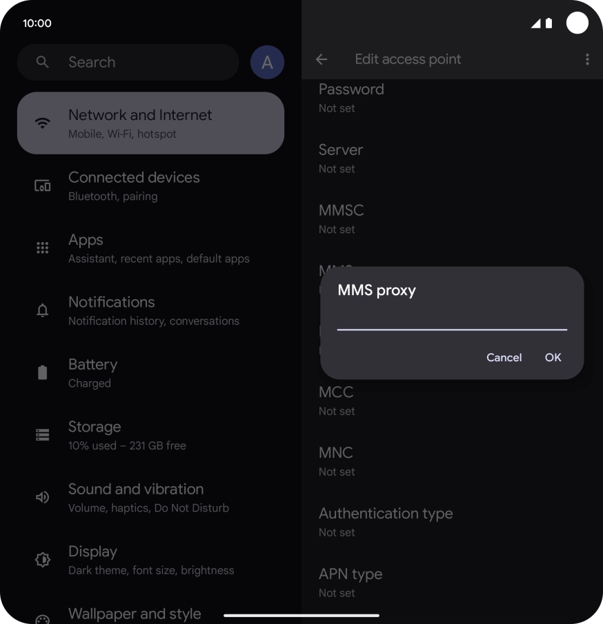 Key in 10.202.002.060 and press OK.