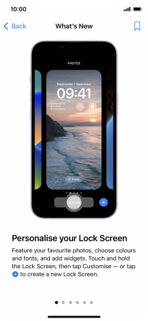 Slide your finger upwards starting from the bottom of the screen to return to the home screen.