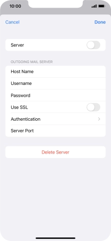 Press Authentication.