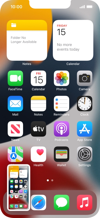 To edit your screenshot, press the screenshot and follow the instructions on the screen to make the required changes.