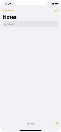 Slide your finger upwards starting from the bottom of the screen to return to the home screen.