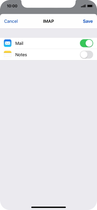 Press Save. Your email account has now been set up. To select more settings for incoming and outgoing server, proceed with the following steps.
