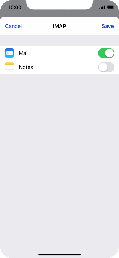 Press Save. Your email account has now been set up. To select more settings for incoming and outgoing server, proceed with the following steps.