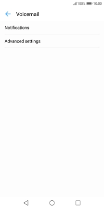 Press Advanced settings.