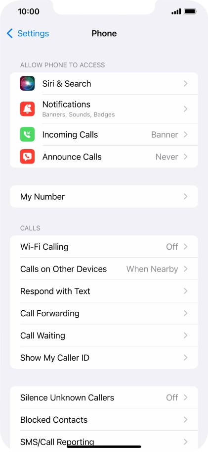 Press Show My Caller ID.