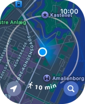 Press the search icon.