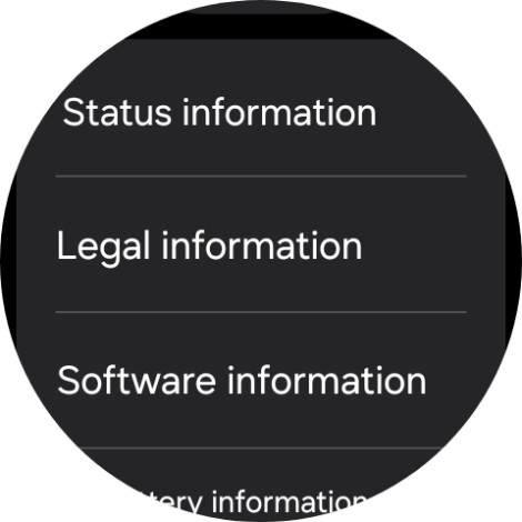 Press Software information.