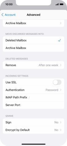 Press Authentication.