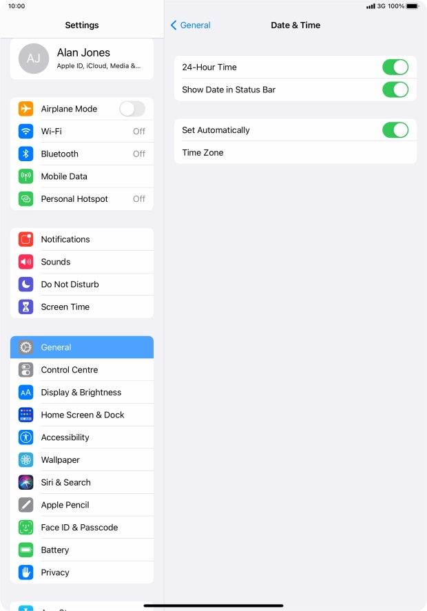 Slide your finger upwards starting from the bottom of the screen to return to the home screen.