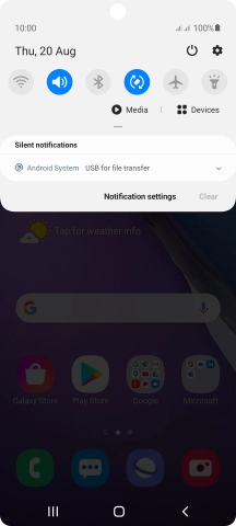 Press Android System.