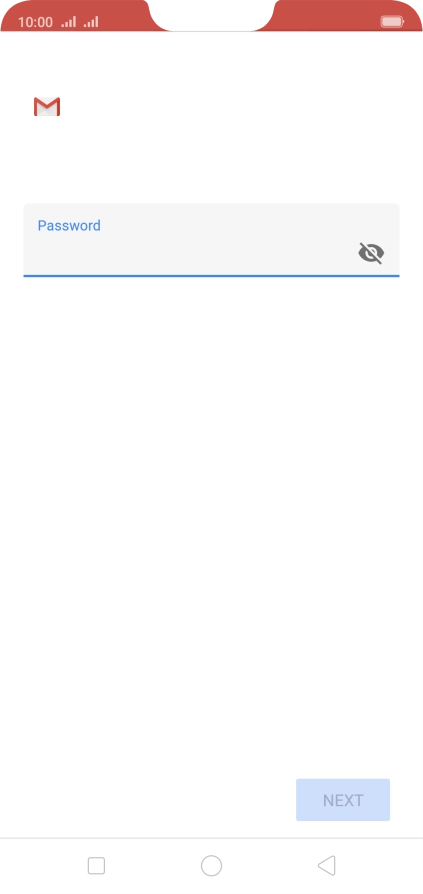 Press the field below 