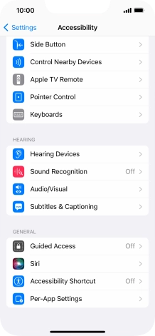 Press the required category below 