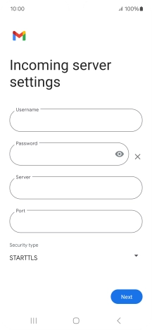 Press the field below 