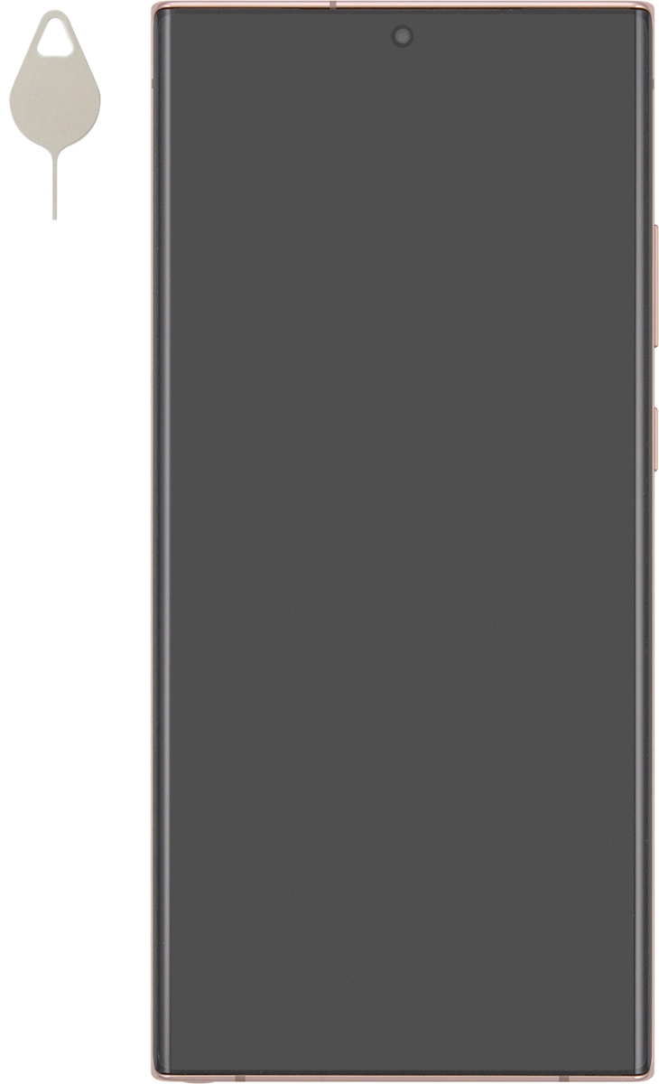 Find the opener for the card holder.