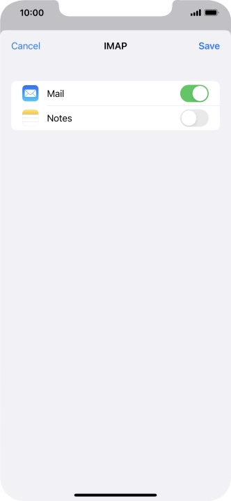 Press Save. Your email account has now been set up. To select more settings for incoming and outgoing server, proceed with the following steps.