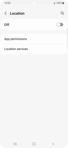 Press the indicator to turn the function on or off.