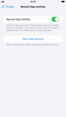 Press Save App Activity.