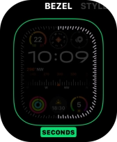 Turn the Digital Crown to change between the different designs.