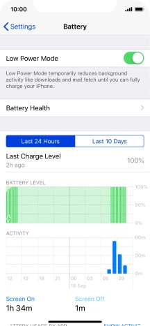 Slide your finger upwards starting from the bottom of the screen to return to the home screen.