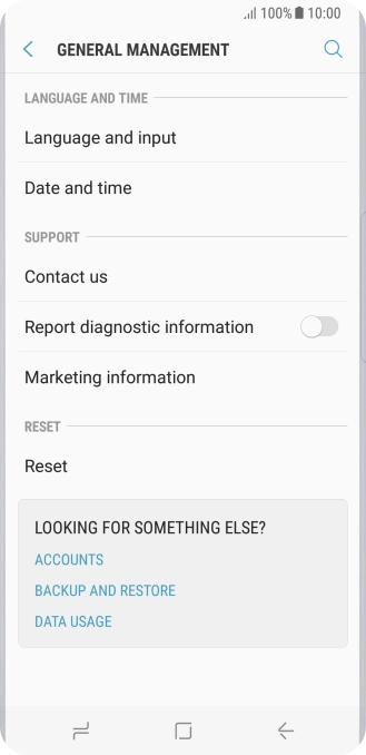 Press Date and time.