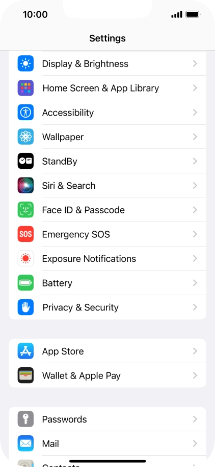 Press Home Screen & App Library.