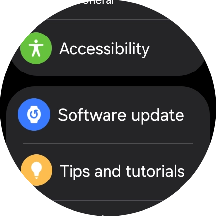 Press Accessibility.