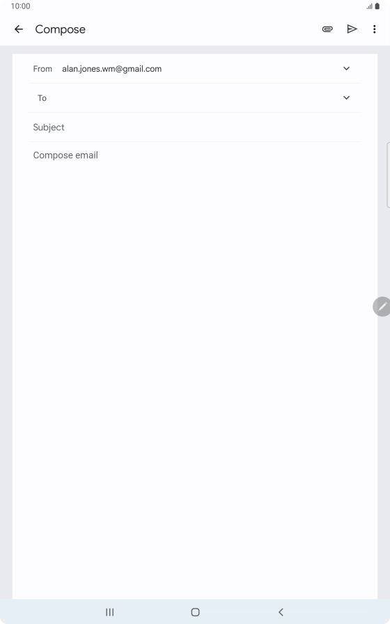 Press the field next to 