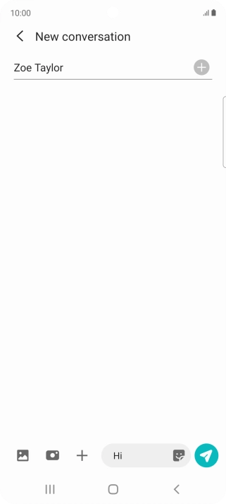 Press the picture icon.