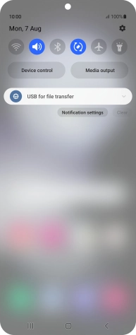 Press the drop down list.