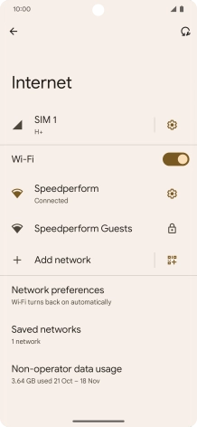 Slide your finger upwards starting from the bottom of the screen to return to the home screen.