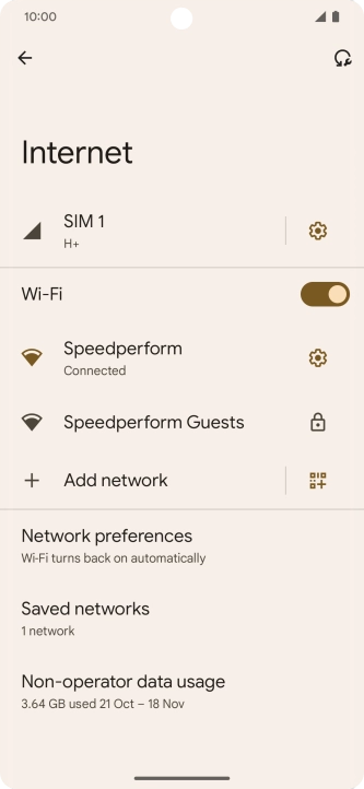 Slide your finger upwards starting from the bottom of the screen to return to the home screen.