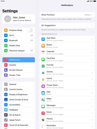 Press Show Previews.