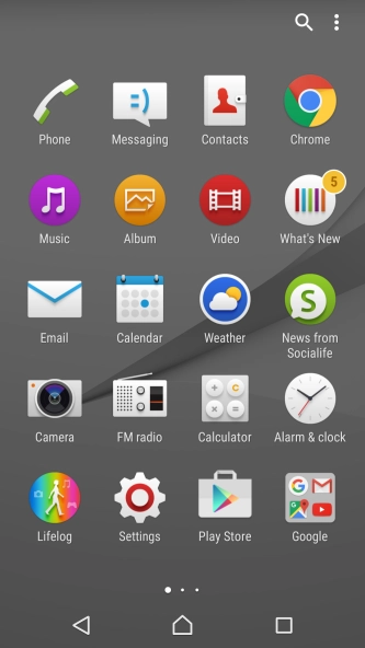 Press Album and go to the required folder.