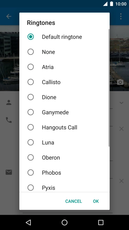 Press the required ring tones to hear them.