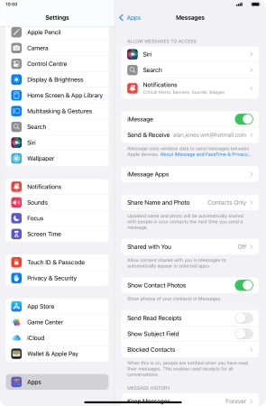 Slide your finger upwards starting from the bottom of the screen to return to the home screen.