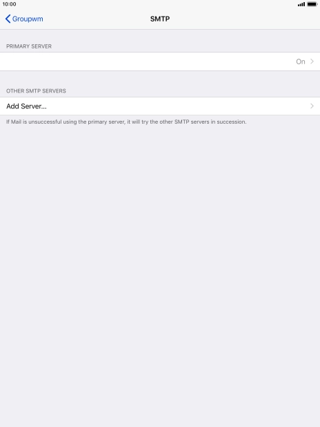 Press the field below 