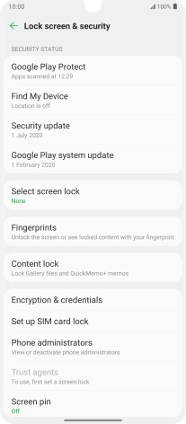 Slide your finger upwards starting from the bottom of the screen to return to the home screen.